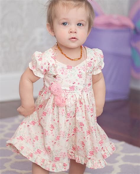Baby Pearls Zipper Dress Downloadable Pdf Pattern For