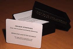 Brian eno cards oblique strategies pdf viewer. UX Ideas in the Cards | UX Magazine