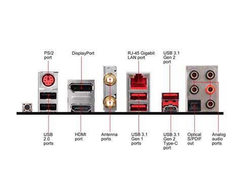 Msi Performance Gaming B450 Pro Carbon Ac Motherboard