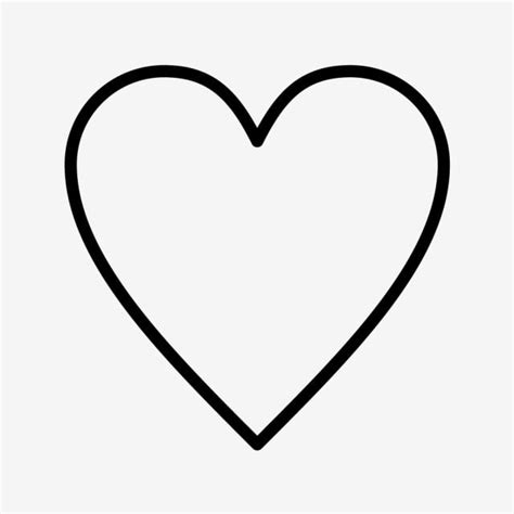 Vector Icono De Corazon Png Dibujos Iconos Del Corazón Corazón Negro Clipart Corazón Png Y