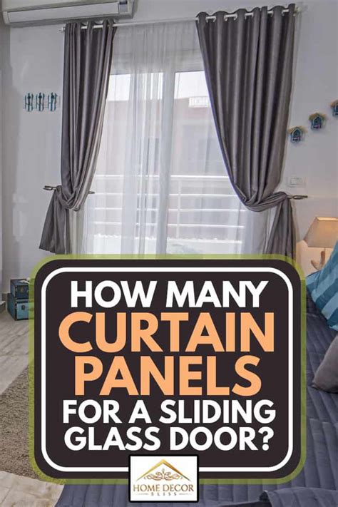 How Many Curtain Panels For A Sliding Glass Door