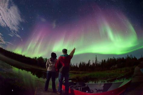 Yellowknife Northern Territories Canada Borealis Northern Lights