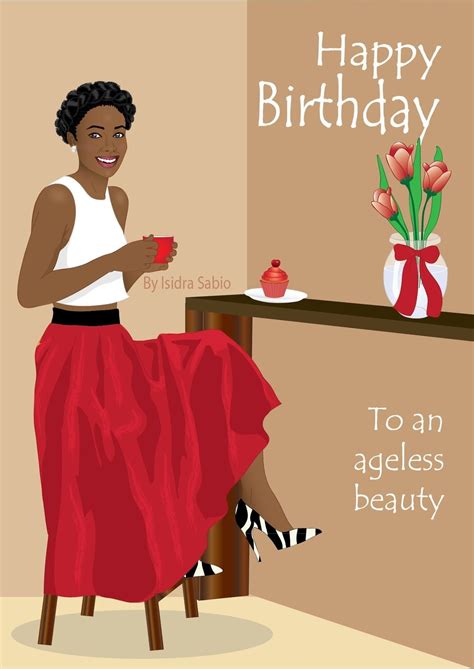 Diva Happy Birthday Babe African American Birthday Happy African American Clipart Graphics