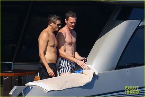 Neil Patrick Harris Goes Shirtless Shows Off Fit Body In France Photo 4330120 David Burtka
