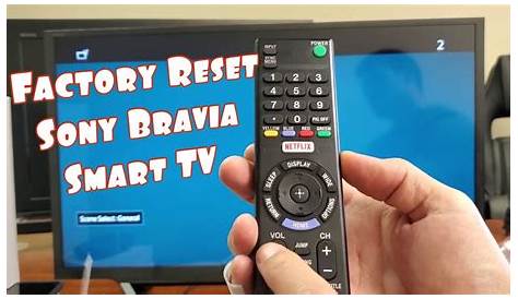 How To Factory Reset Sony Bravia Smart Tv A Savvy Web | Hot Sex Picture