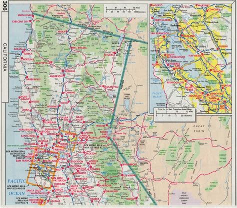 Southern California Road Map Printable