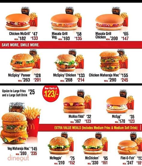 Roughly each new year, mcdonald's in some asian locations release the prosperity burger. Mc donalds meni. McDonald's: Burgers, Fries & More ...