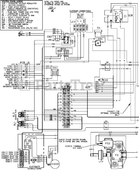 Wiring Diagram For Generac Home Generator Wiring Flow Line