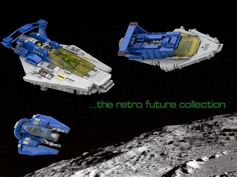 Lego Moc Classic Space Reborn The Retro Future Collection By