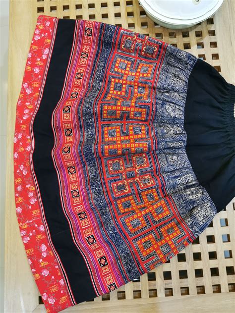 Beautiful skirt, handcrafted Hmong Tribal Skirt | Tribal skirts, Diy ...