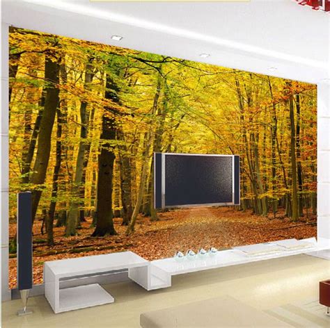 Large 3d Three Dimensional Scenery Mural Tv Background Wall Paper