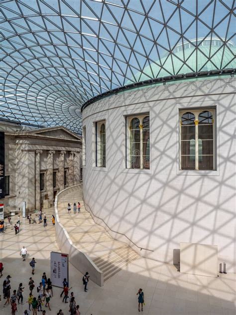 Great Court Of The British Museum In London Editorial Photo Image Of