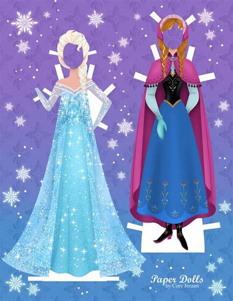 8 Best Images Of Elsa Frozen Paper Dolls Printable Free Elsa Frozen