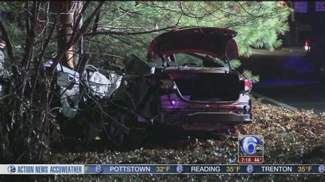 Driver Freed From Wreckage After Crashing In Bucks County 6abc