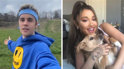 Ariana Grande And Justin Biebers New Duet ‘stuck With U Debuts At 1