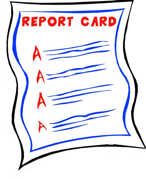 Pictures Of Report Cards Clipart Best