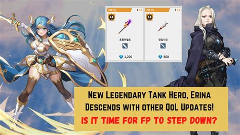 Guardian Tales New Legendary TANK Hero Erina Descends With Other