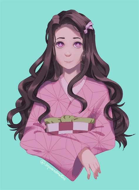 Human Nezuko For Finale First Post Demon Slayer Kimetsu No