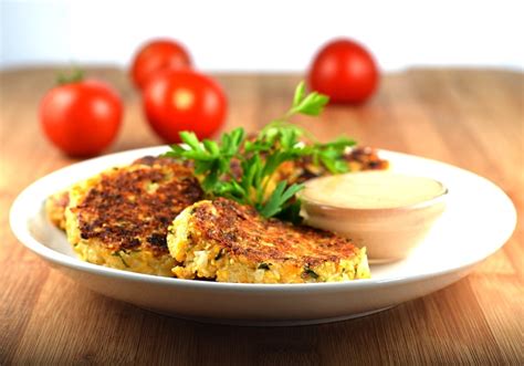 Crispy Cauliflower Cakes Vegan Theveglife