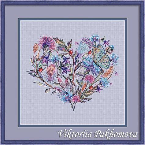 Pin On Floral Wreath Cross Stitch Patterns