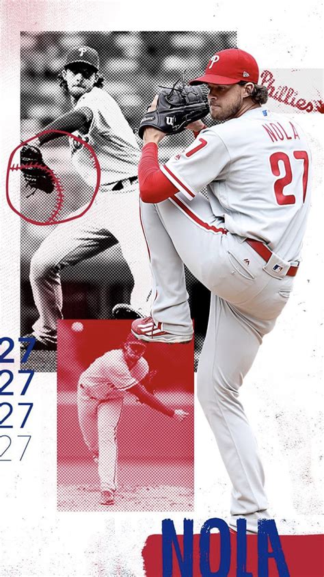 Phillies Baseball Football Baseball Cards Aaron Nola Mlb Wallpaper