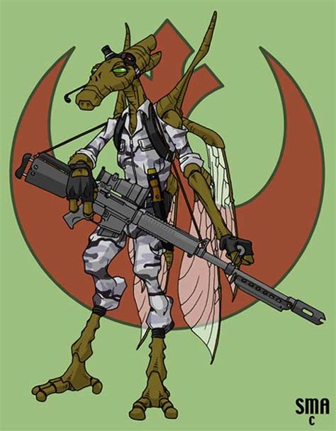 Geonosian Rebel Star Wars Artists Guild