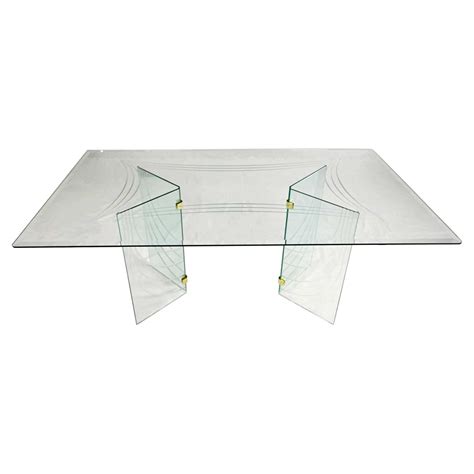 Italian Sculptural Glass Block Table Or Pedestal Base At 1stdibs