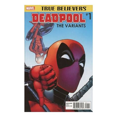 True Believers Deadpool The Variants 2016 1 90 Nm House Of M Comics