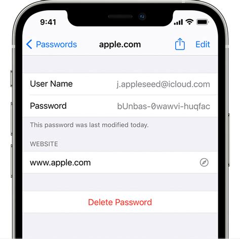 How To Find Saved Passwords On Your Iphone Apple Support Ie