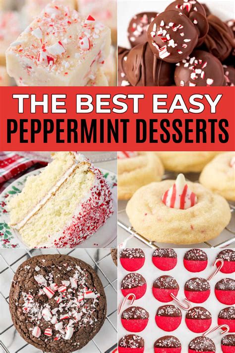 Easy Peppermint Desserts 22 Peppermint Christmas Desserts
