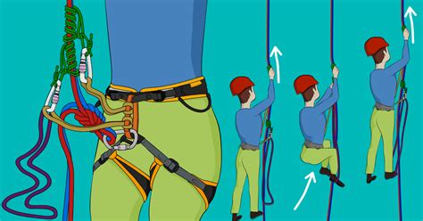 How To Prusik Up A Rope Ascending Ropes Trad Skills Vdiff Climbing