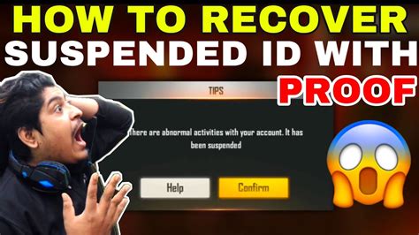 Please recover my free fire account. How To Recover Suspended Account In Free Fire | How To ...