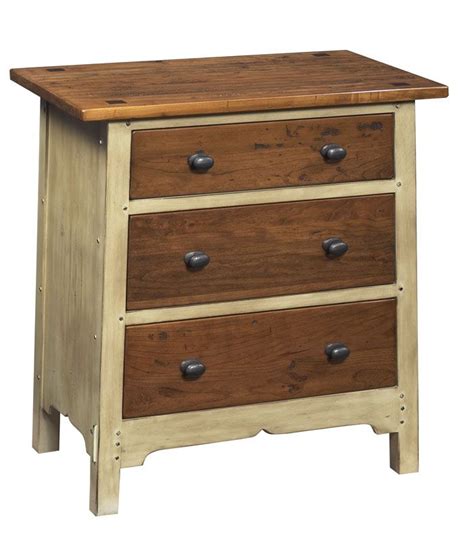 The affinity three drawer nightstand is a primary option for appeal when needing to add unique texture, tones, and shape to adorn the side of any fitting bed. Nightstand with Three Drawers | Bedroom night stands ...