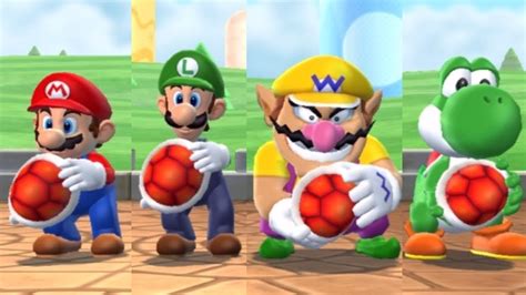 Mario Party 9 Minigames Mario Vs Luigi Vs Wario Vs Yoshi Youtube