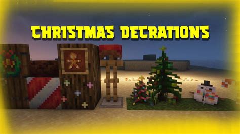 Christmas Decorations Resource Pack (1.18.2, 1.17.1) - Texture Pack