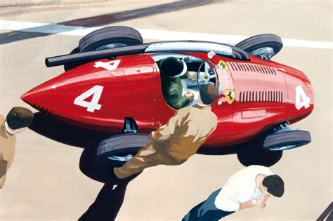 The Art Of The Speed Meeting One Of Britains Best Car Artists