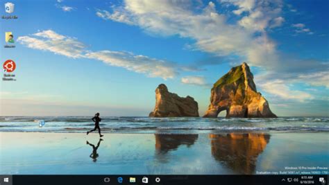 Смена обоев рабочего стола Windows 10 без активации