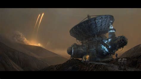 Communications Outpost René Aigner on ArtStation at https artstation com artwork OkA w