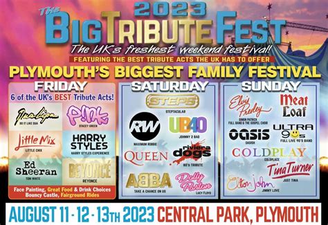 The Big Tribute Festival 2023 The Big Tribute Fest