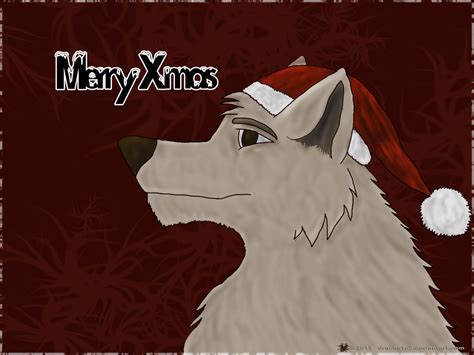 Christmas Wolf By Drache1p2 On Deviantart
