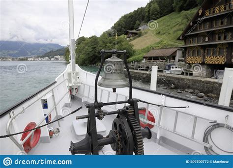 Schiller Paddle Steamer On Lake Lucerne Editorial Photography Image Of Business Shipping