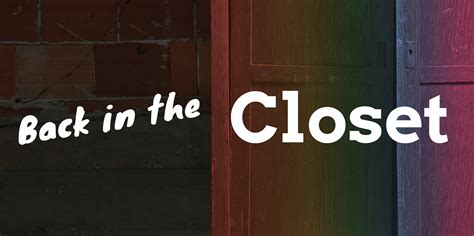 Lgbt Foundation Back In The Closet
