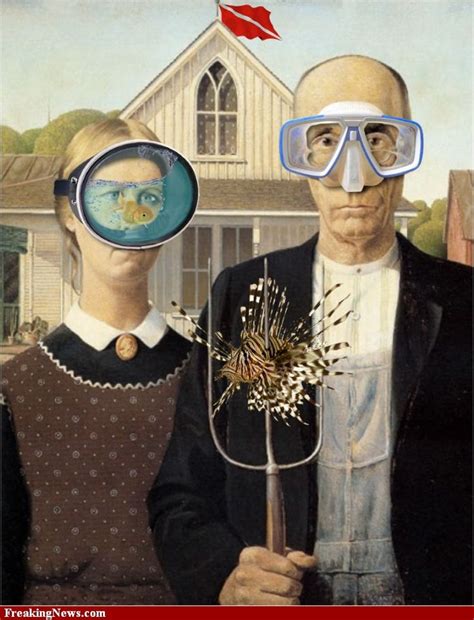 328 Best Images About American Gothic Satire On Pinterest Satire Hillbilly And Grant Wood