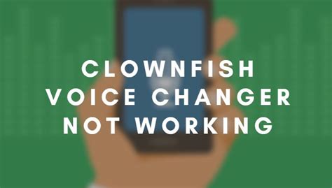 Change voice parameters for streaming and recording. Clownfish Voice Changer Download - 5 Best Real Time Voice ...