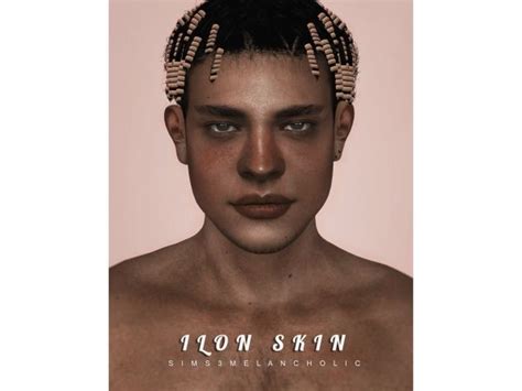 Sims3melancholic Ilon Skin Sims Cc Black Men Male Skin Movies