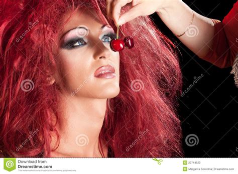 Drag Queen Man Dressed As Woman Stock Photo Image Of