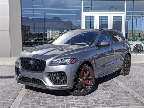 While jaguar is best known for making sleek, fast sedans and. New 2020 Jaguar F-PACE SVR AWD SUV