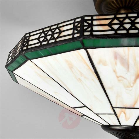 Tiffany style ceiling lights are the perfect choice for any room that calls for an extra touch of charisma. New York - Classic Tiffany-style ceiling light | Lights.ie