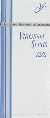 Virginia Slims Silver 120s Cigarettes 1 Ct King Soopers