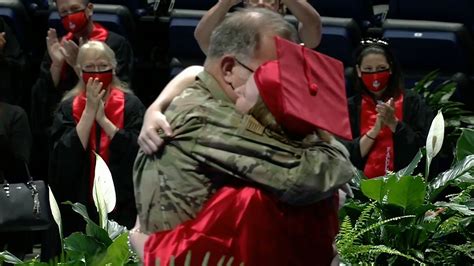 Military Father Surprises Daughter At High School Graduation Latest